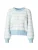 ABOUT YOU Trui ‘Eliza’  lichtblauw / wit