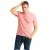 Heren Korte Mouwen Gestreepte Textuur T-shirt met Pocket PRI2540