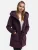 Marikoo dames wintermantel met capuchon en getailleerd model