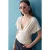 Slim Fit V-Hals Blouse met Strikdetails