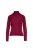 Bordeauxrode trui met polokraag en lange mouwen