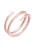 ELLI Ring ‘Geo’  rose-goud