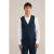 We Fashion Waistcoat Dark Blue