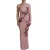 Dolce & Gabbana Roze Bloem Versierde Off-Shoulder Damesjurk