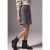 Street One Studio Dames Bouclé rok in Blauw