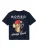 NAME IT Shirt ‘Bored Ape’  navy / lichtbruin / rood / wit