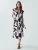 Willa Blousejurk ‘KOBE’  zwart / wit