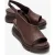 Agusto Leren Plateau Sandaal (Dames)