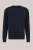 WE Fashion – Heren regular fit trui – Regular fit – Donkerblauw – Katoen –
