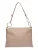 Luisa Vannini Beige Rundleer Tas