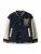 NAME IT Tussenjas ‘NMMMIKADO’  beige / navy / lichtbruin