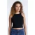 C.O.J. Denim Coj top zoe black