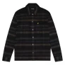 Lyle & Scott geborsteld tartan gitzwart overshirtjack