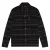 Lyle & Scott geborsteld tartan gitzwart overshirtjack