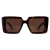 Prada PR23YS 2AU06B tortoise donkerbruine zonnebril
