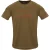 Diesel Outlined Logo Bruin Koffielikeur T-shirt