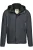 HAKRO 862 regenjas antraciet, Effen