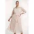 YOEK viscose jurk Plus Size – bruin
