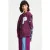 POM Amsterdam Gilet – Teddy Baseball Plum