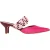 Malone Souliers Geweven Maisie Sandalen in Roze Raffia