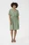 Jurk Feminine Laurel Wreath light green