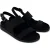 TOMS Marin Slingback Canvas Dames Zwarte Sandalen