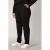 Base Level Curvy slim fit sweatpants Yoanna zwart