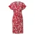 Structuurtricot jurk met all-over patroon en strikceintuur dames s.Oliver