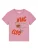 Watapparel Shirt ‘Wine Club’  groen / rosa / oranjerood