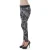 Kanten legging in zwart