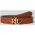 Lauren Ralph Lauren Leren riem met pinsluiting