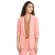 3/4 mouwen blazer met plooien voor vrouwen Nife
