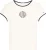 Tommy Hilfiger T-shirt Varsity slim ringer Off White dames