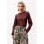 Catwalk Junkie kanten top – donkerrood