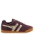 Gola Harrier Mirror suède sneakers – donkerbruin/goud