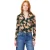 Scotch & Soda Long Sleeve Knit Top Scarab Blurred Floral