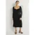 Boden Velvet Jersey Midi Dress Blk