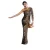 Asymmetrische Strakke Glitter Jurk Dames Goddiva