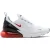 Nike Air Max 270-trainers, Wit/Chile Red-Midnight Navy