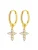 Hey Happiness Oorbellen ‘Faith Whisper’  goud