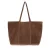 Manfield suede shopper bruin