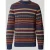 MCNEAL Slim gebreide pullover van katoenmix met ronde hals
