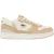 Lacoste Dames/Dames T-Clip Set Kleurblok Gecoat Leren Platte Trainers (Bruin)