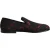 Dolce & Gabbana Rood Zwart Jacquard Instapper Heren Loafers Schoenen