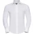 Russell Collection Heren Stretch Overhemd Met Lange Mouwen (Wit)