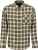 No Excess Overhemd Ruit Yarn Dyed Flannel Grijs heren