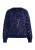 usha BLACK LABEL Trui ‘Nowles’  marine / zilver
