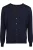 Stenströms Cardigan donkerblauw, Effen