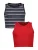 BLUE SEVEN Top  navy / rood / wit