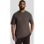 Lyle & Scott effen pique zak gunmetal T-shirt